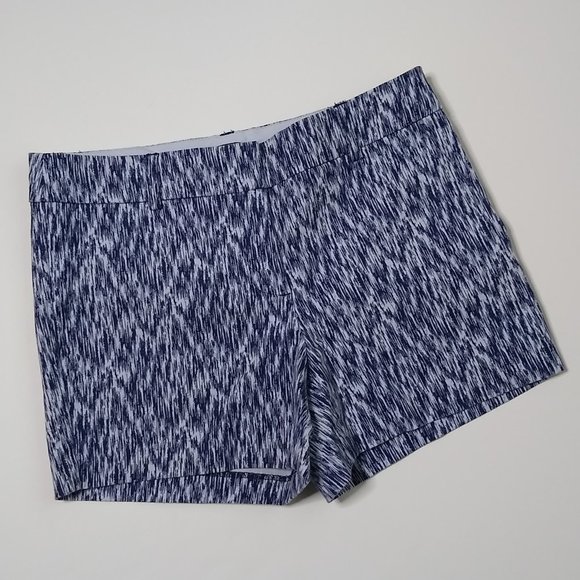 Willi Smith Blue Chino Casual Slash Pockets Mid Rise Shorts Sizes 2 - Picture 6 of 7